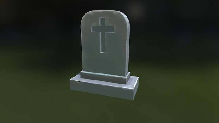 Tombstone 3D Model