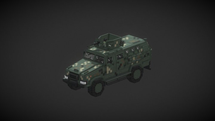 kozak 2 3D Model