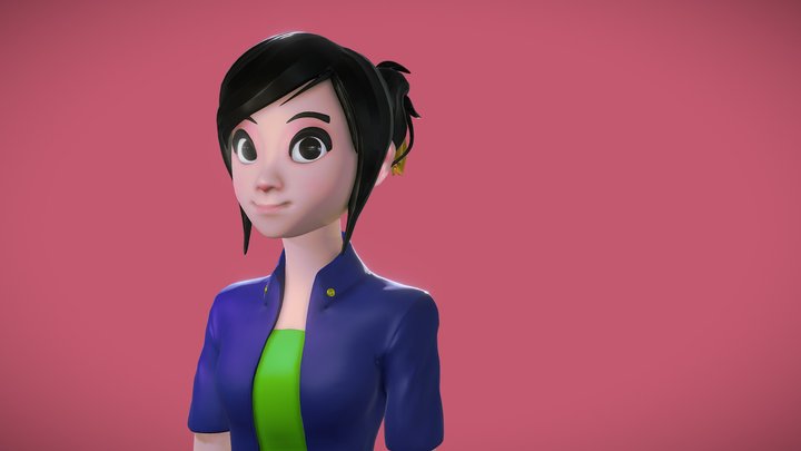Po-chan 3D Model