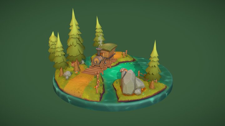 The Swamp 3D Model