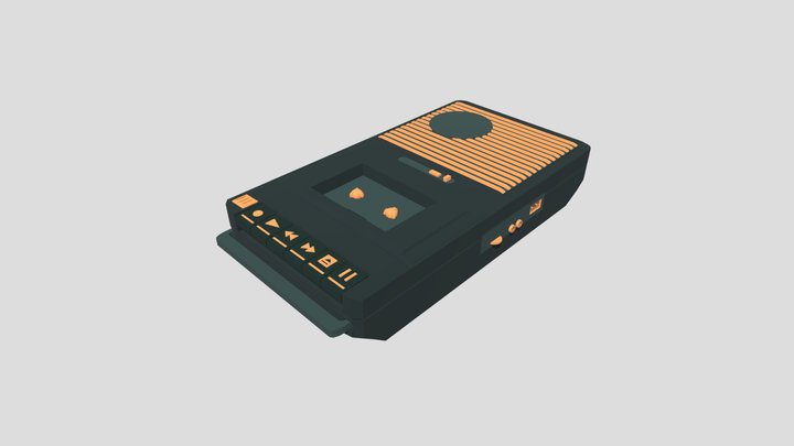 Voice Recorder 3D Model