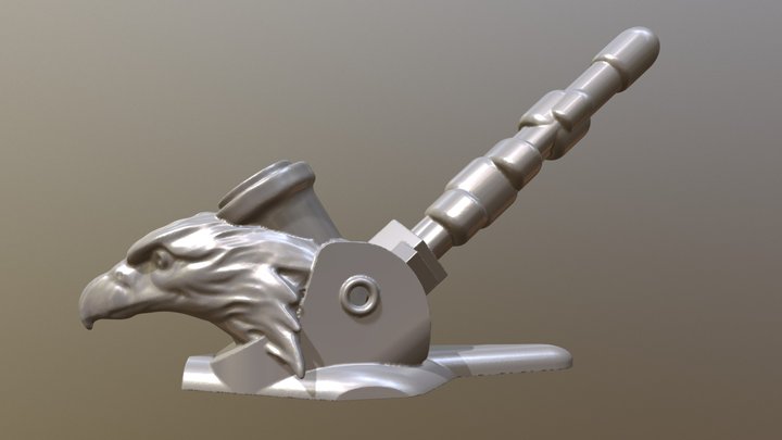 Eagle Pipe 3D Model