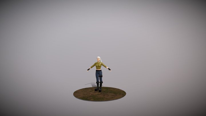 Aliza – Fantasy Hunter Character