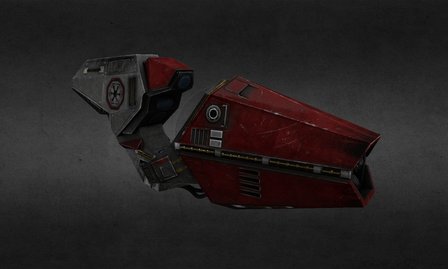 Sith Empire Speeder 3D Model
