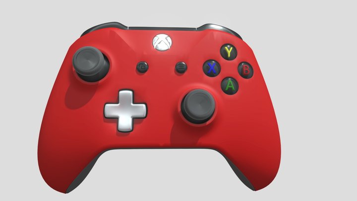 Xbox One Controller 3D Model