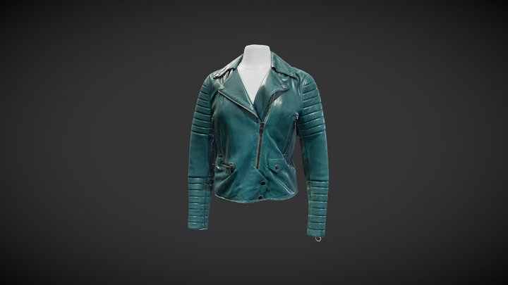 The Arrivals Leather Jacket 3D Model
