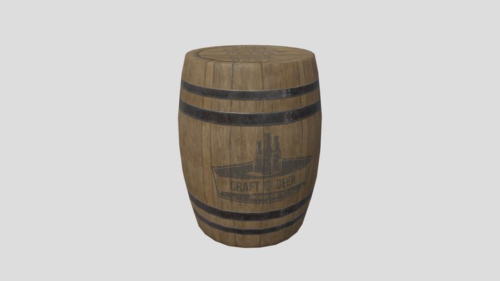 Barrel_Finish 3D Model