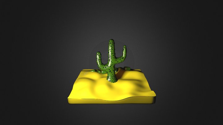 Cactus Plastic 3D Model