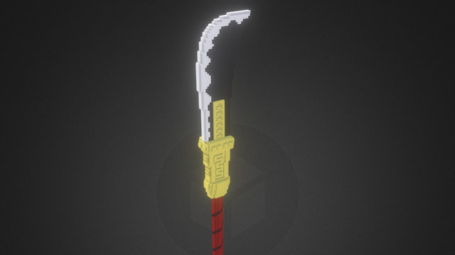 Whitebeards Bisento 3D Model