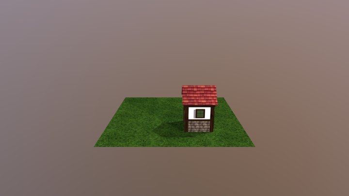 Medieval House 3D Model