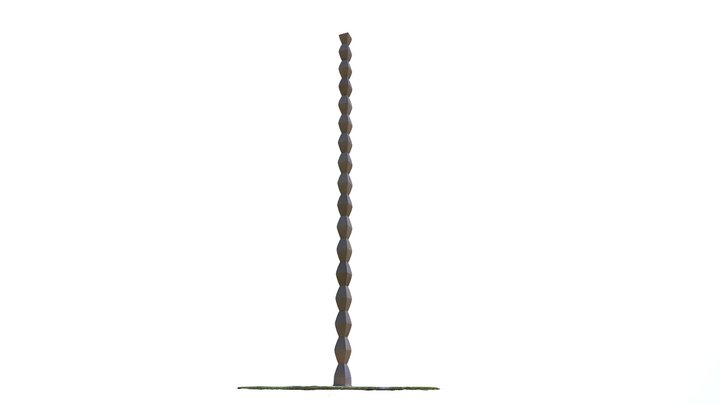 Brancusi's Infinity Column 3D Model