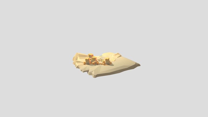 Plane Animation 3D Model