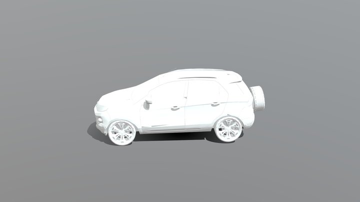 Ford ecosport 2014 lowpad 3D Model