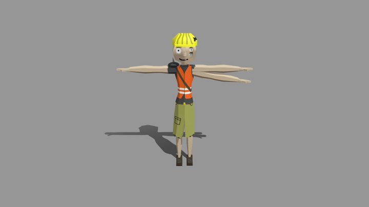 Mutant Tradie 3D Model