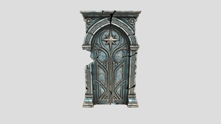 Ancient Star Portal 3D Model