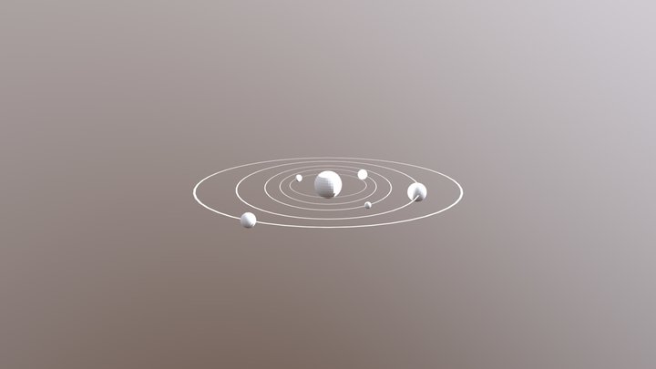 Solar System 3D Model