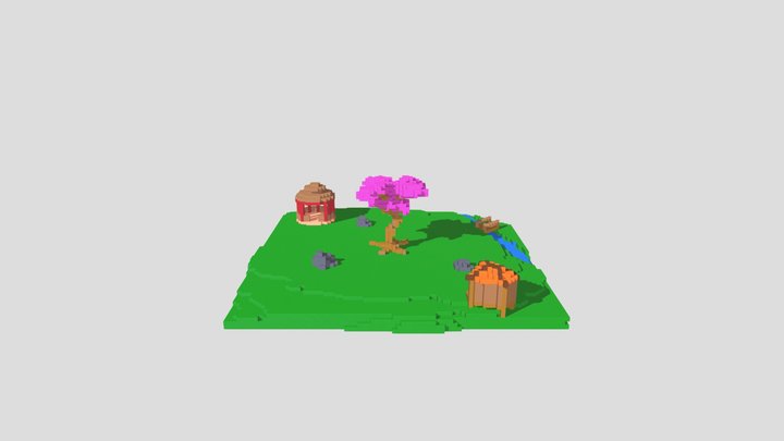 sakura 3D Model