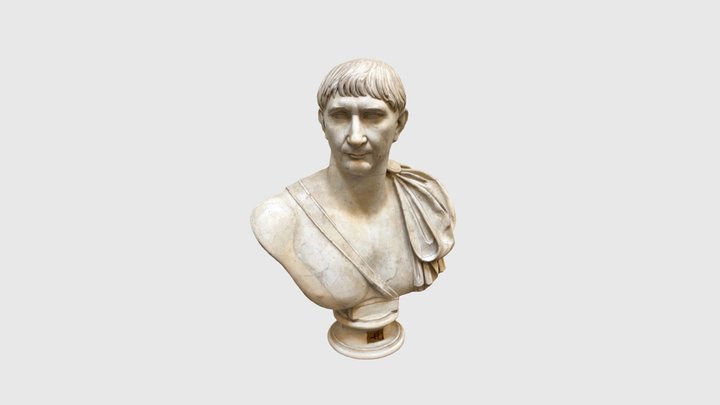 Bust of emperor Trajan 3D Model