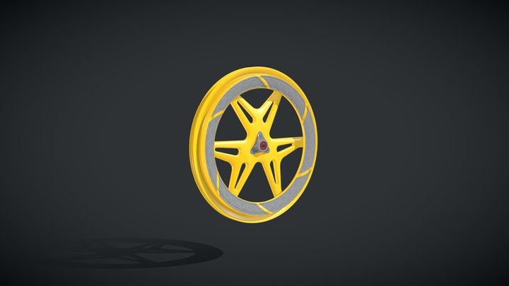 Roue Démontable Heavy 3D Model