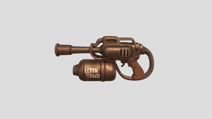Inferno Blaster 3D Model