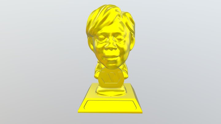 聖露西亞-H. E. Ambassador Dr. Robert Lewis 路易斯大使 3D Model
