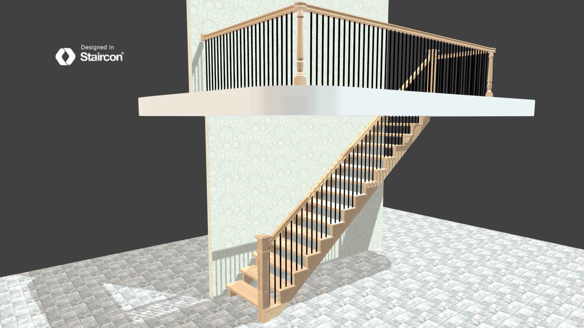PTP 6710 4078 OPEN - 3D model by 3D Software for Stair Design and ...