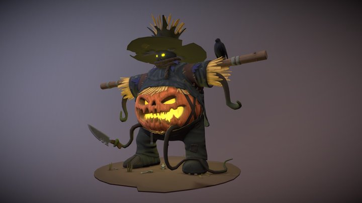 Scarecrow 3D Model