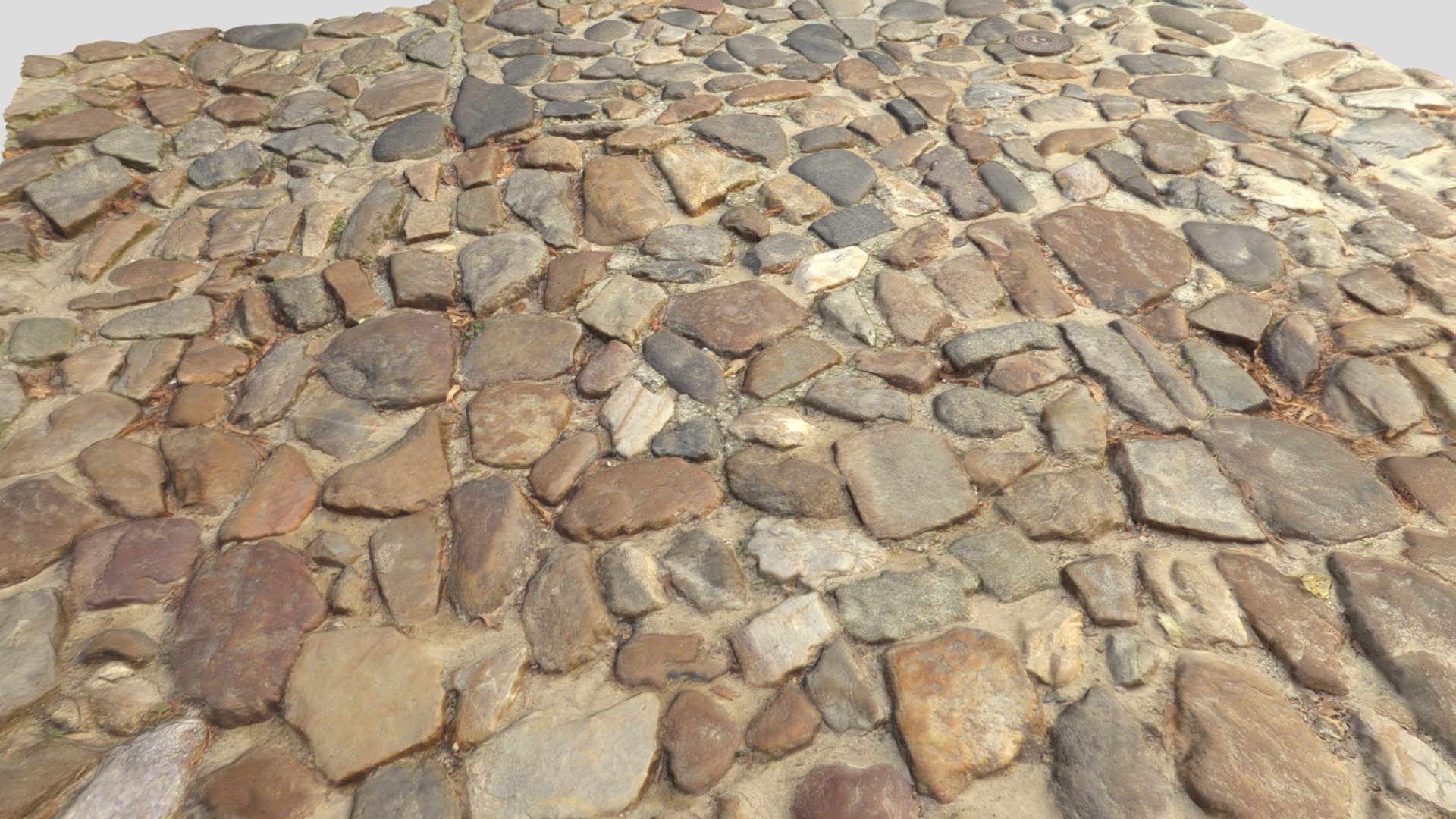 Cobble Stones 3D Scan Test - Nitra Slovakia
