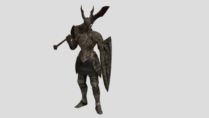 Dark Knight Greatsword - Dark Souls Remastered 3D Model