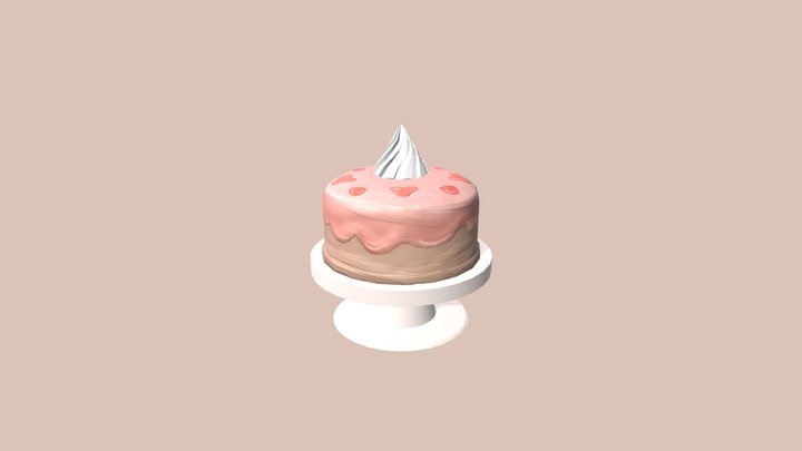 Cake 3D Model