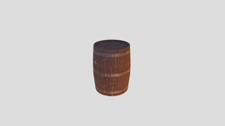 barrel 3D Model