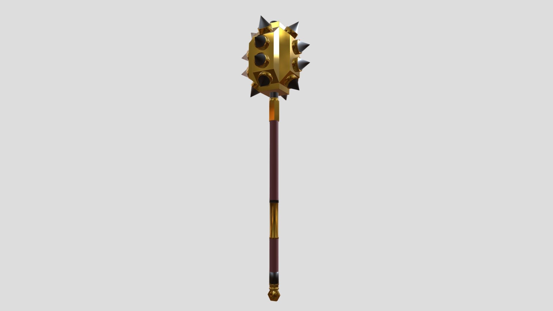 Warhammer 40K World Breaker Mace Download Free 3D model by Dracula420