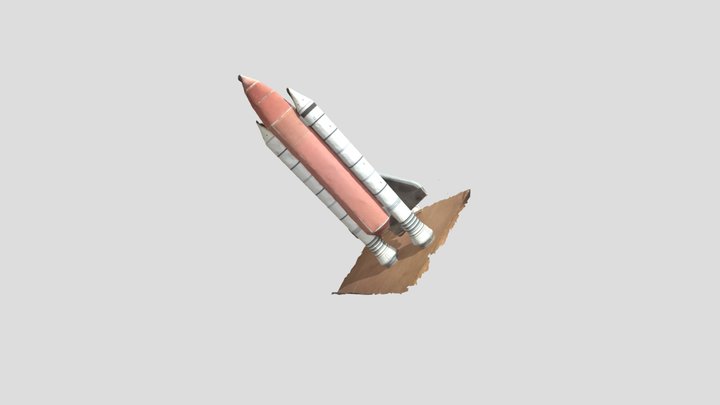 Raketoplán 3D Model