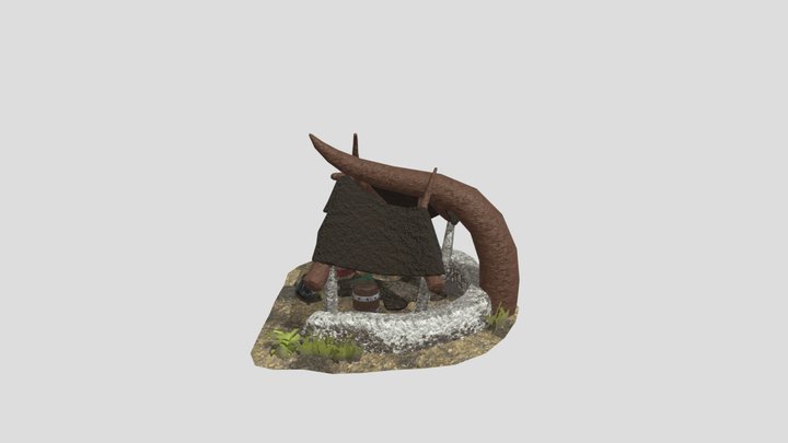 Goblin Scene 3D Model