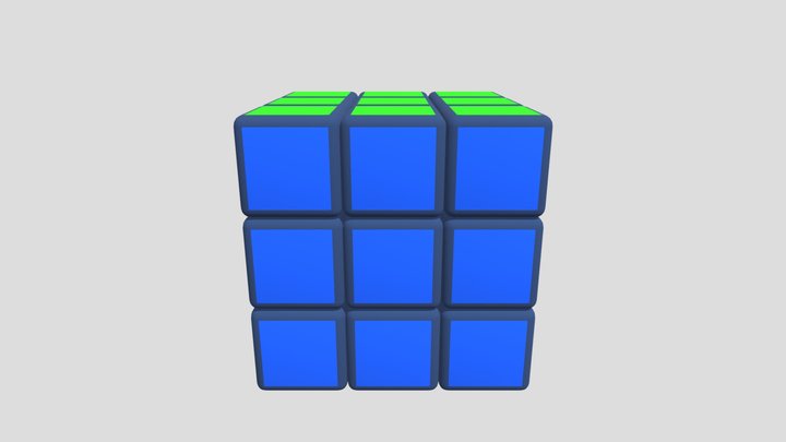 Cube 3D Model