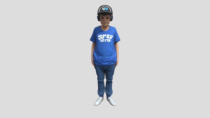 GAMER BOY 3D Model