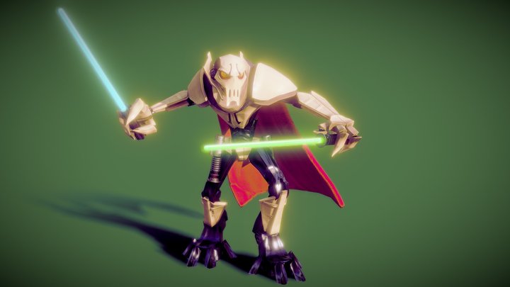 Star Wars: General Grievous 3D Model