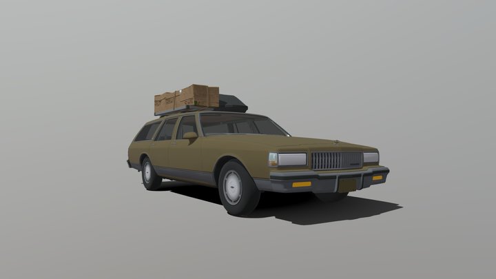 Chevrolet Caprice Station Wagon 1998 3D Model