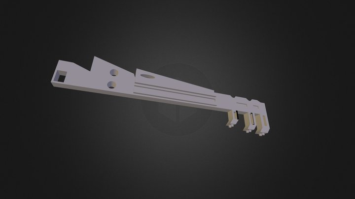 A weird key 3D Model