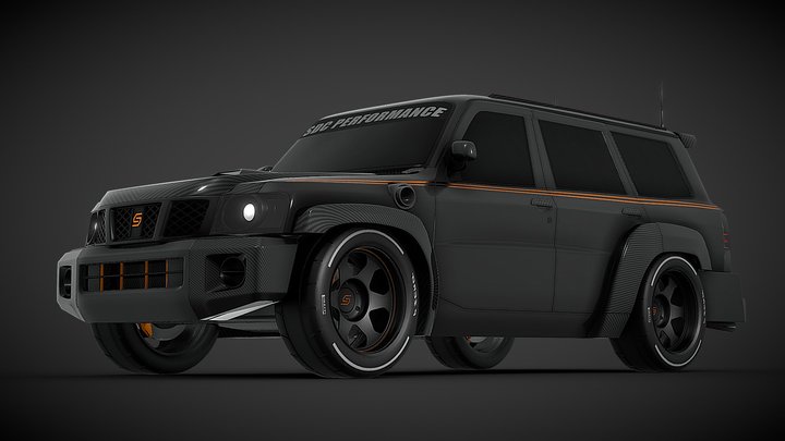 Nissan Super Safari SDC PERFORMANCE™️ – Free 3D Model STL
