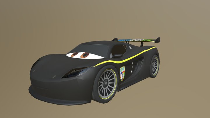 Lewis Hamilton 3D Model