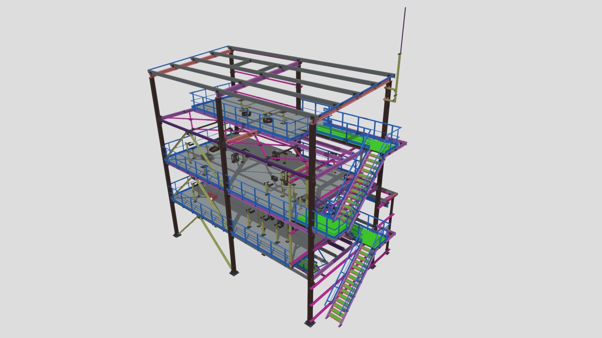 Amine products production site