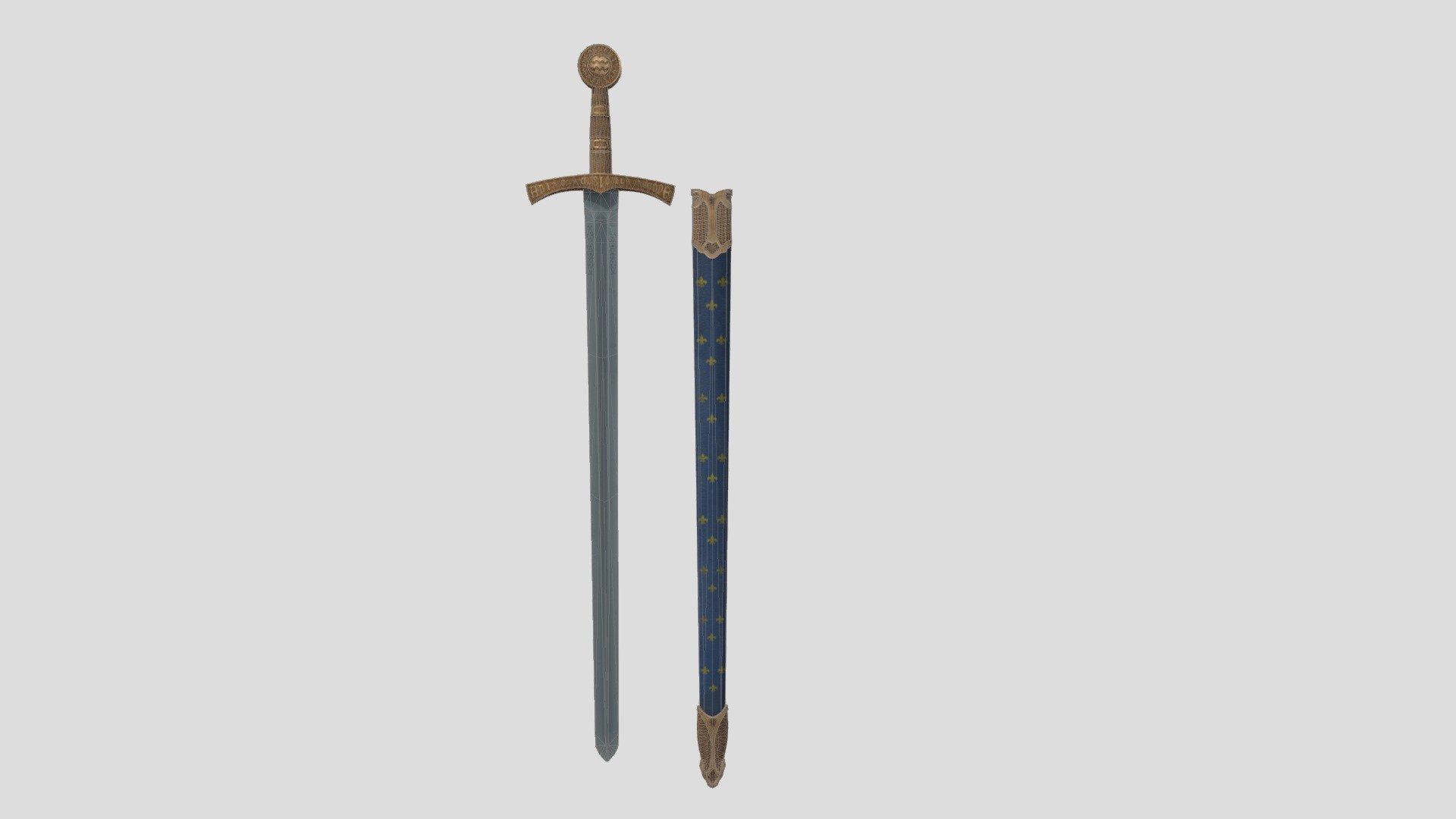 Medieval sword - Download Free 3D model by marieweles [ee31015] - Sketchfab