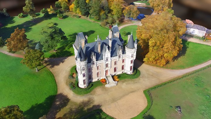 Château de la Baronnière  -RAWscan – Kostenloses 3D-Modell STL