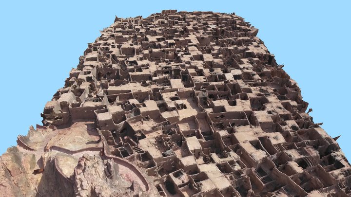 Al Ula Old Town, Saudi Arabia 3D Model