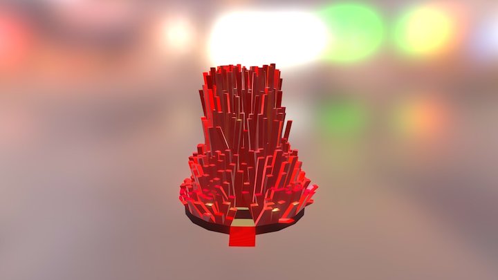 Kristallstadt 3D Model