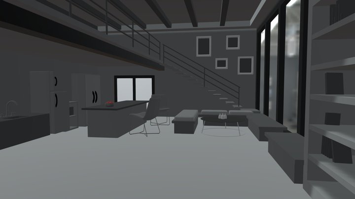 Interior design 3D Model