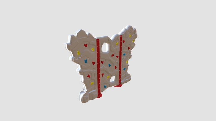 climbing wall 3D Model