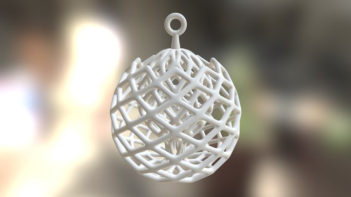 Buds earrings 3D Model