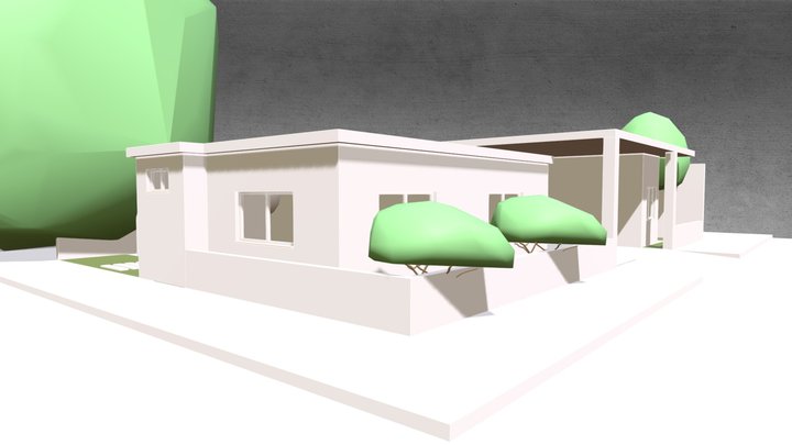 casa habitacion 3D Model